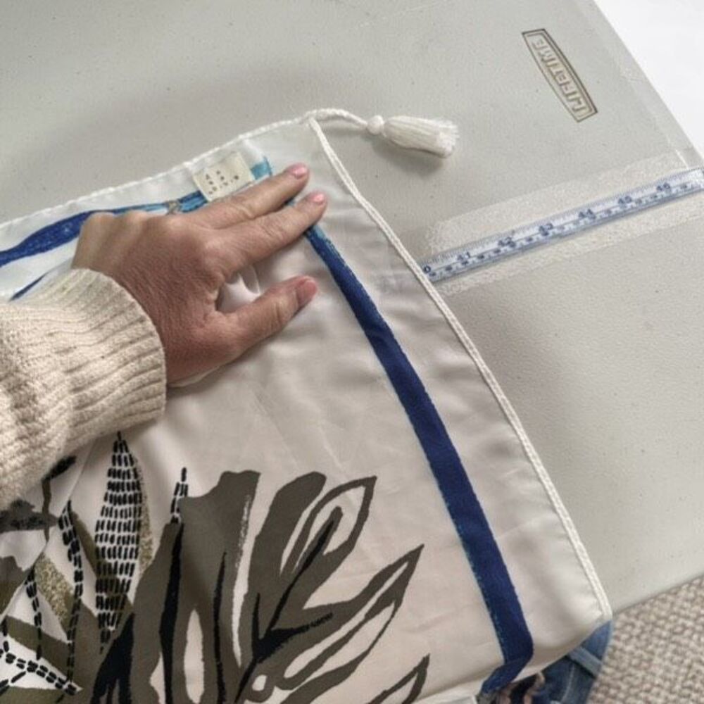 A New Day Scarf Wrap Tropical Print Toucan‎ Beach Island Large Fringe - Picture 13 of 13